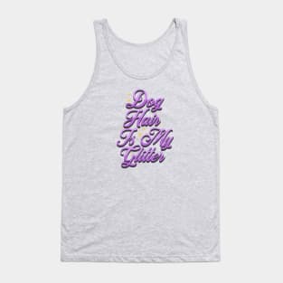 Dog Hair Glitter Tank Top